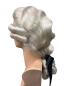Preview: Herren-Rokoko-Perücke, Büffelhaar - Größe 60 cm