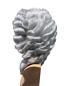 Preview: Rococo Lady Hairstyle, yak hair - size 58 cm