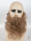 Preview: Beard with matching moustache, long