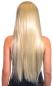 Preview: Wig with long hair, staight - blonde
