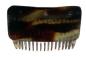 Preview: Clamp comb with plate, 4 cm - brown