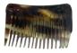 Preview: Clamp comb with plate, 4 cm - brown