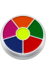 Preview: Cream Color Circle UV-Dayglow - 30 g - Standard