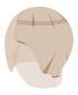 Preview: Fine full lace foundation with front lace in the neck