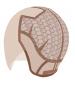 Preview: New S7 Net foundation with ribbons, left parting