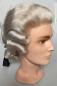 Preview: Rococo wig for men, size 59 cm - handknotted