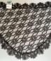 Preview: original spanischer Mantilla, dreieckig, ca. 55x110 cm