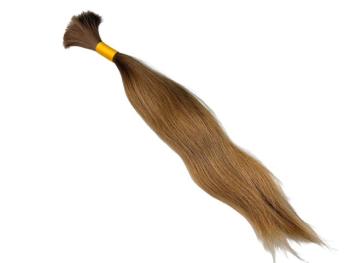 Europäischer Schnitthaar-Zopf - 35 cm, remy, single drawn