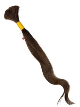 Europäischer Schnitthaar-Zopf - 45 cm, remy, single drawn