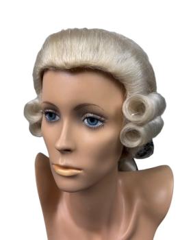 Herren-Rokoko-Perücke, Büffelhaar - Größe 60 cm