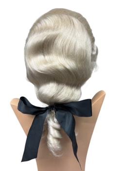 Preview: Herren-Rokoko-Perücke, Büffelhaar - Größe 60 cm