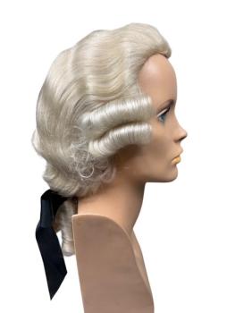 Preview: Herren-Rokoko-Perücke, Büffelhaar - Größe 60 cm