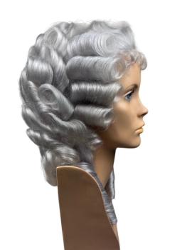 Preview: Damen-Rokoko-Perücke, Büffelhaar - Größe 58 cm