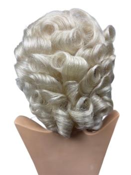 Preview: Damen-Rokoko-Perücke, Büffelhaar - Größe 59 cm