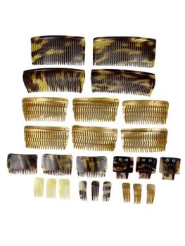 25 Postiche-Kämmchen