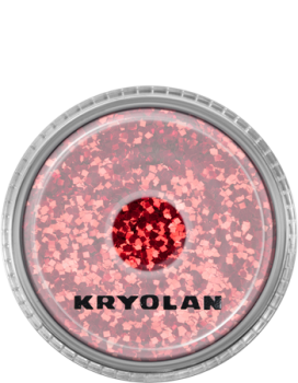 Polyester Glimmer - 4 g - Bright Red