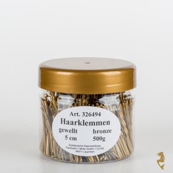 Haarklemmen, gewellt, 5 cm
