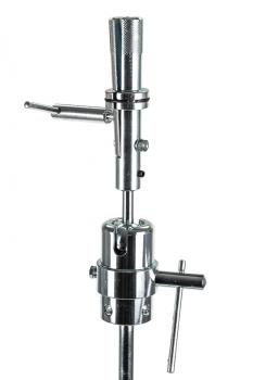 Wig stand with solid base