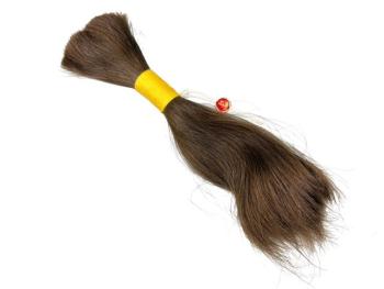 Europäischer Schnitthaar-Zopf - 15 cm, remy, single drawn