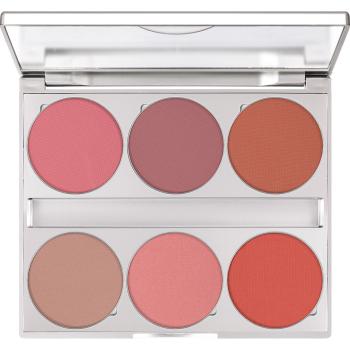 Blusher Palette, 6 Farben - Haze