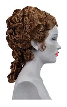 Hairstyle of a Lady around 1880, custom made wig
