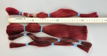 Exporthaar-Set, rot - 158 g