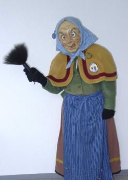 Handwedel aus Büffelhaar
