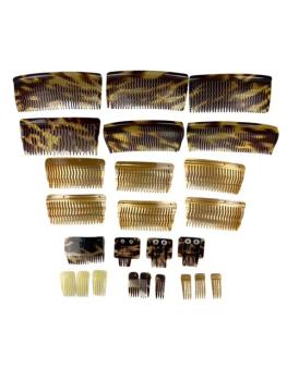 25 Postiche-Kämmchen