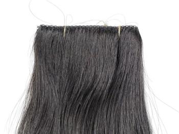 Preview: TV-Stripe - handgeknüpft - Breite 31 cm