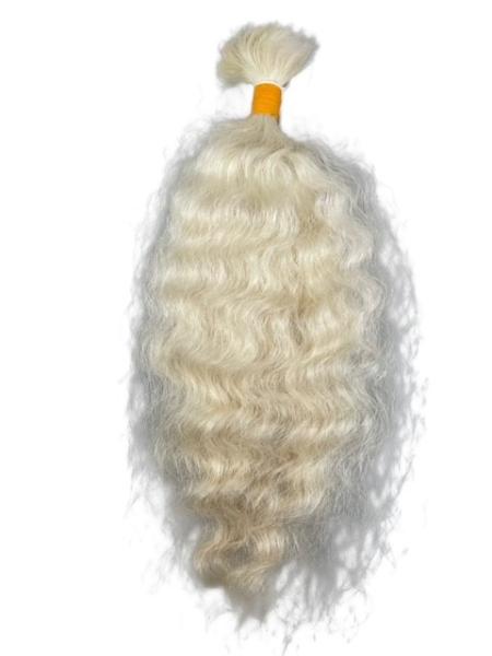 Indischer Schnitthaar-Zopf - 50 cm, remy, single drawn