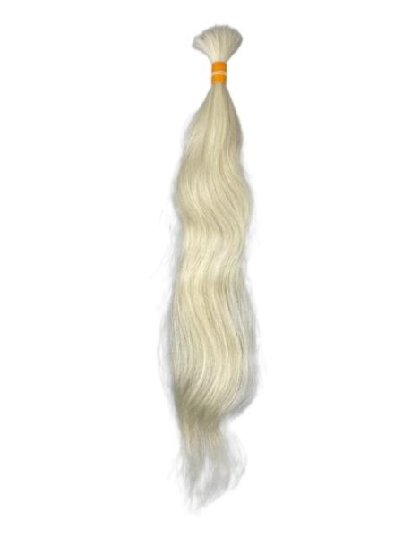 Indischer Schnitthaar-Zopf - 50 cm, remy, single drawn