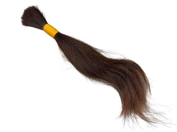Raw European Hair Braid - 25 cm, Remy, Single Drawn
