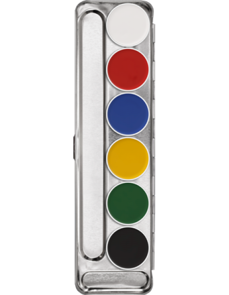 Aquacolor Palette 6 Colors - 20 ml - A