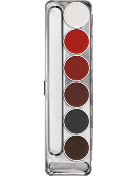 Aquacolor Palette 6 Colors - 20 ml - S