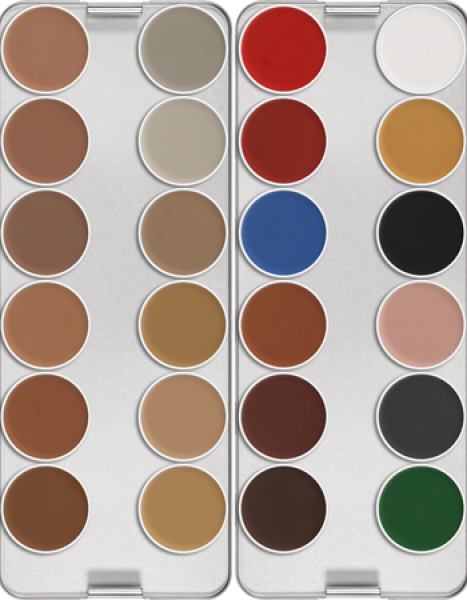 Aquacolor Palette 24 Colors - 80 ml - N