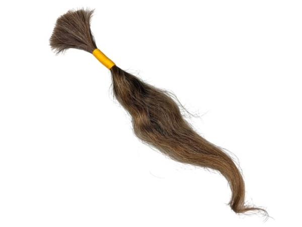 Europäischer Schnitthaar-Zopf - 25 cm, remy, single drawn