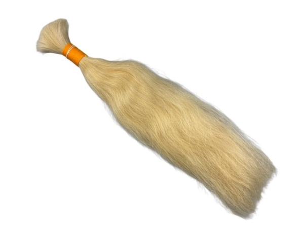 Indischer Schnitthaar-Zopf - 35 cm, remy, single drawn