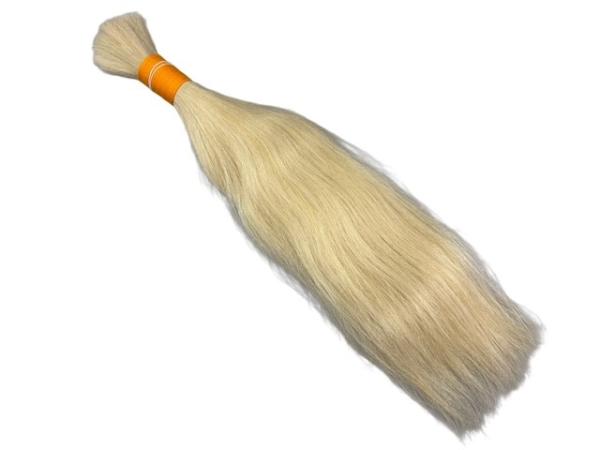 Indischer Schnitthaar-Zopf - 35 cm, remy, single drawn