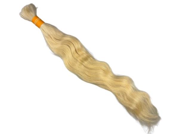 Indischer Schnitthaar-Zopf - 55 cm, remy, single drawn