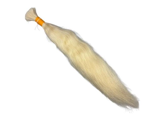 Indischer Schnitthaar-Zopf - 40 cm, remy, single drawn