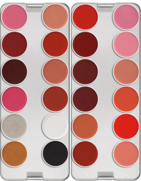 Lip Rouge Palette 24 Colors - 80 g - Classic