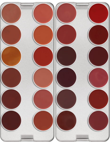 Lip Rouge Palette 24 Colors - 80 g - Fashion