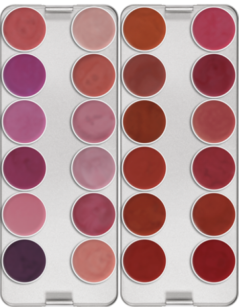 Lip Rouge Palette 24 Colors - 80 g - Pearl