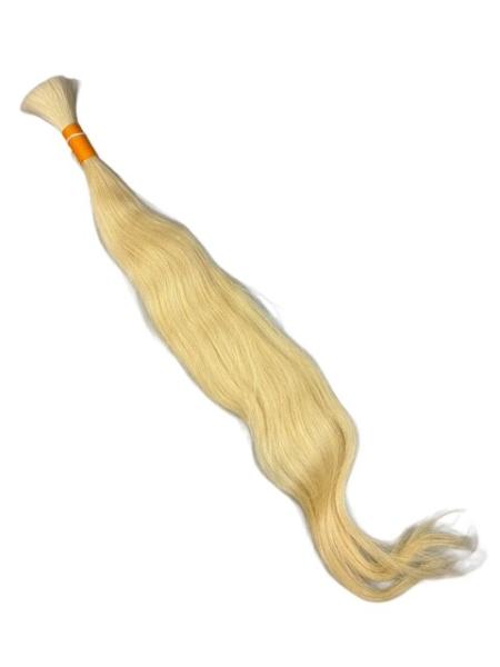 Indischer Schnitthaar-Zopf - 60 cm, remy, single drawn