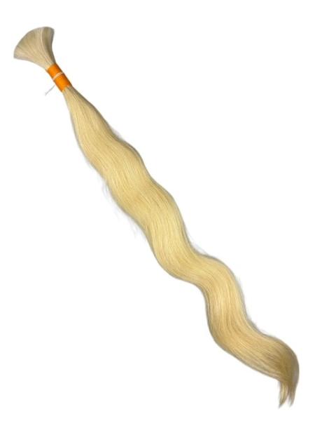 Indischer Schnitthaar-Zopf - 60 cm, remy, single drawn