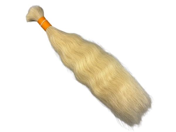 Indischer Schnitthaar-Zopf - 30 cm, remy, single drawn