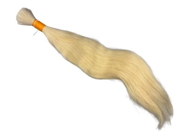 Indischer Schnitthaar-Zopf - 45 cm, remy, single drawn