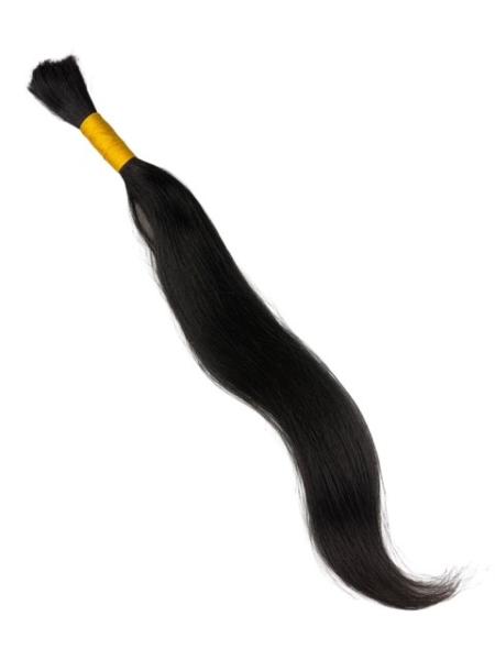 East European Hair Schnitthaar-Zopf - 50 cm, remy, single drawn