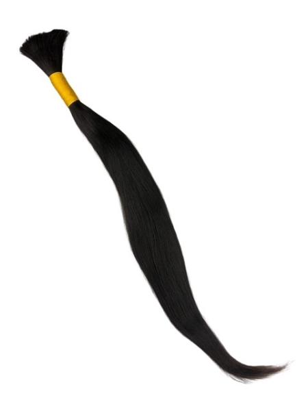 East European Hair Schnitthaar-Zopf - 55 cm, remy, single drawn