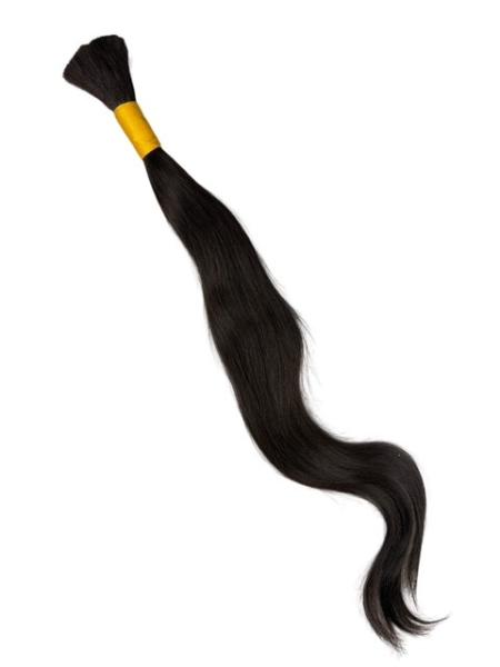 East European Hair Schnitthaar-Zopf - 65 cm, remy, single drawn